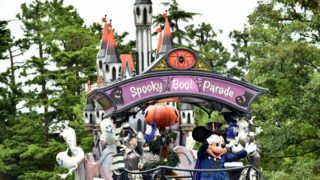 東京ディズニーランド スプーキー "Boo!" パレード2019 スプブ ミッキー、兵隊ダンサー、フロート